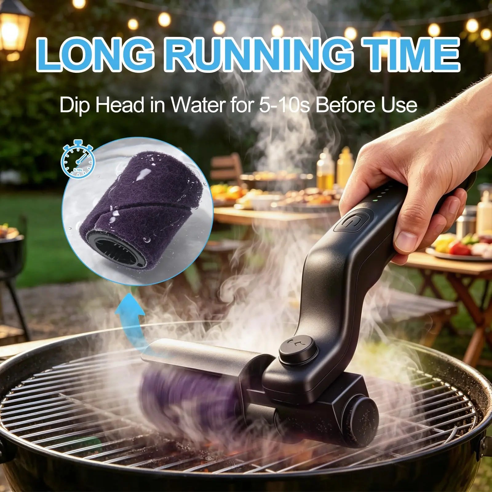 Upgraded Wireless Rechargeable Cleaning Brush