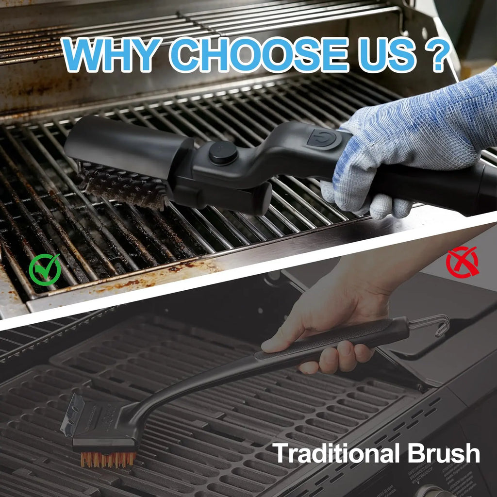 Upgraded Wireless Rechargeable Cleaning Brush