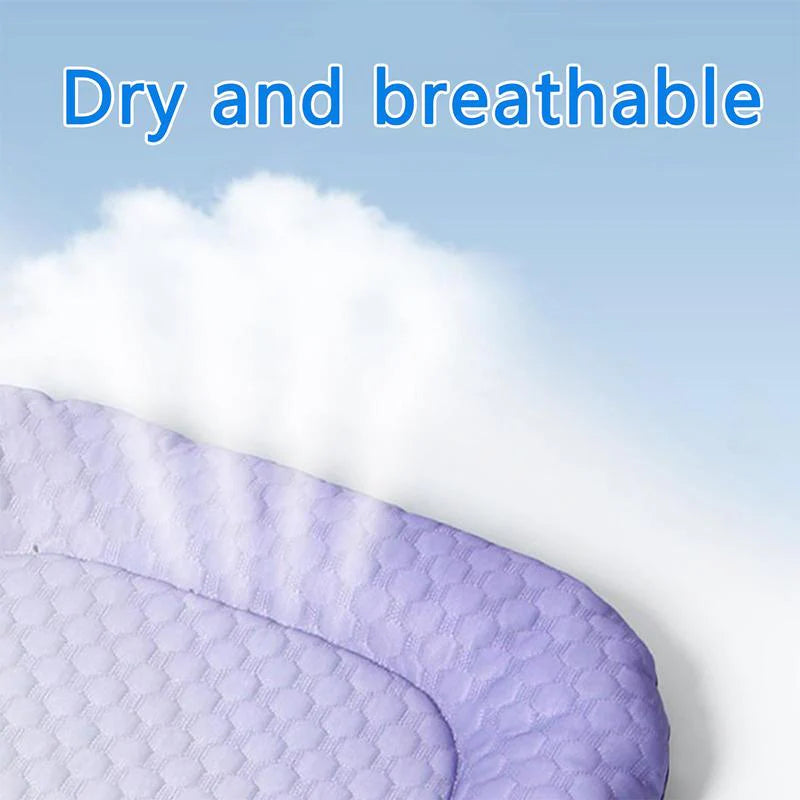 Pet Cooling Mat for Dogs & Cats 🐾  Naturally Cool Ice-Silk Pad • Breathable, Washable & Soft 🌿  For Floors, Sofas & Car Travel • Multiple Sizes • Gradient Colours ☀️🐶🐱