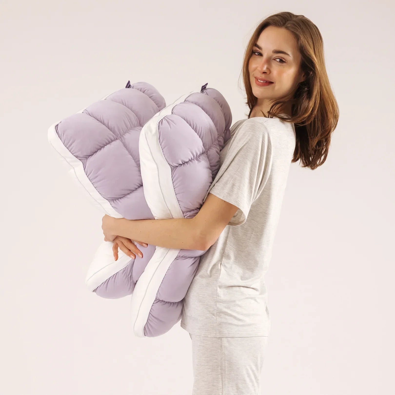☁️ Cooling Puff Pillow Set