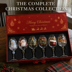 🎁Christmas Wine Glass Collection Gift Box Set✨