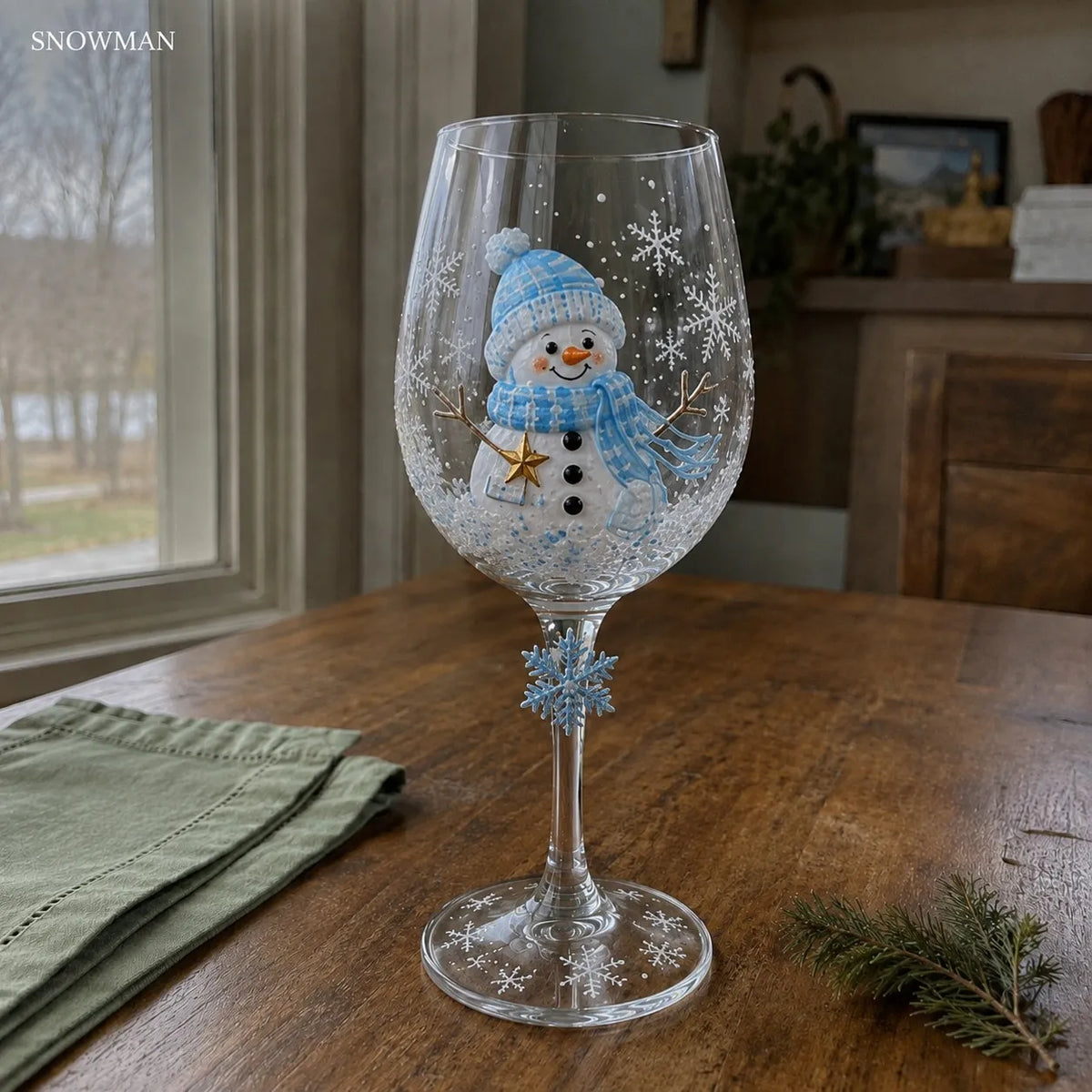 🎁Christmas Wine Glass Collection Gift Box Set✨