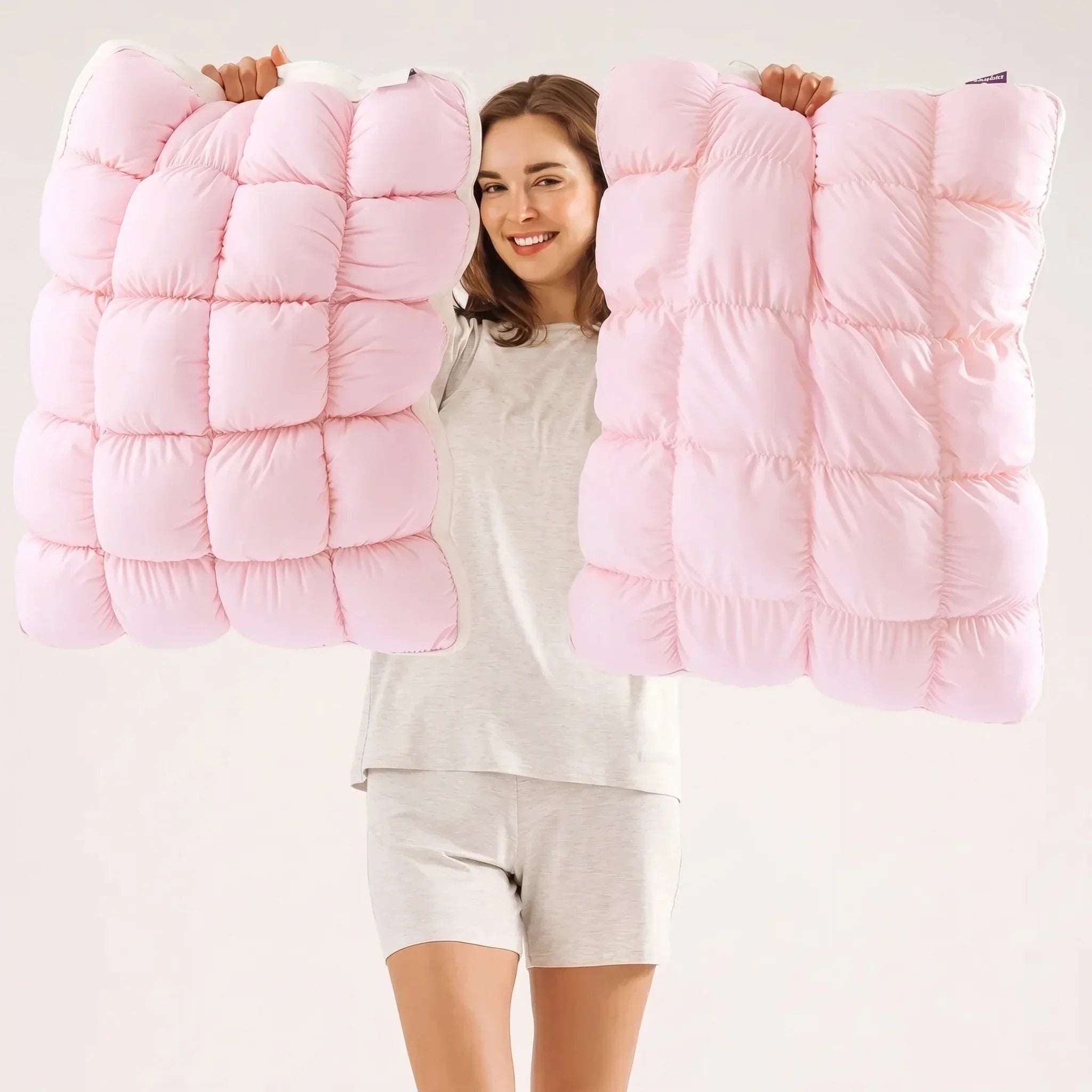 ☁️ Cooling Puff Pillow Set